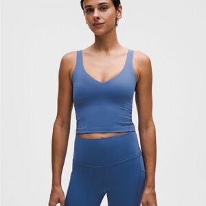 Lululemon Athletica Slate Blue Sports Bra